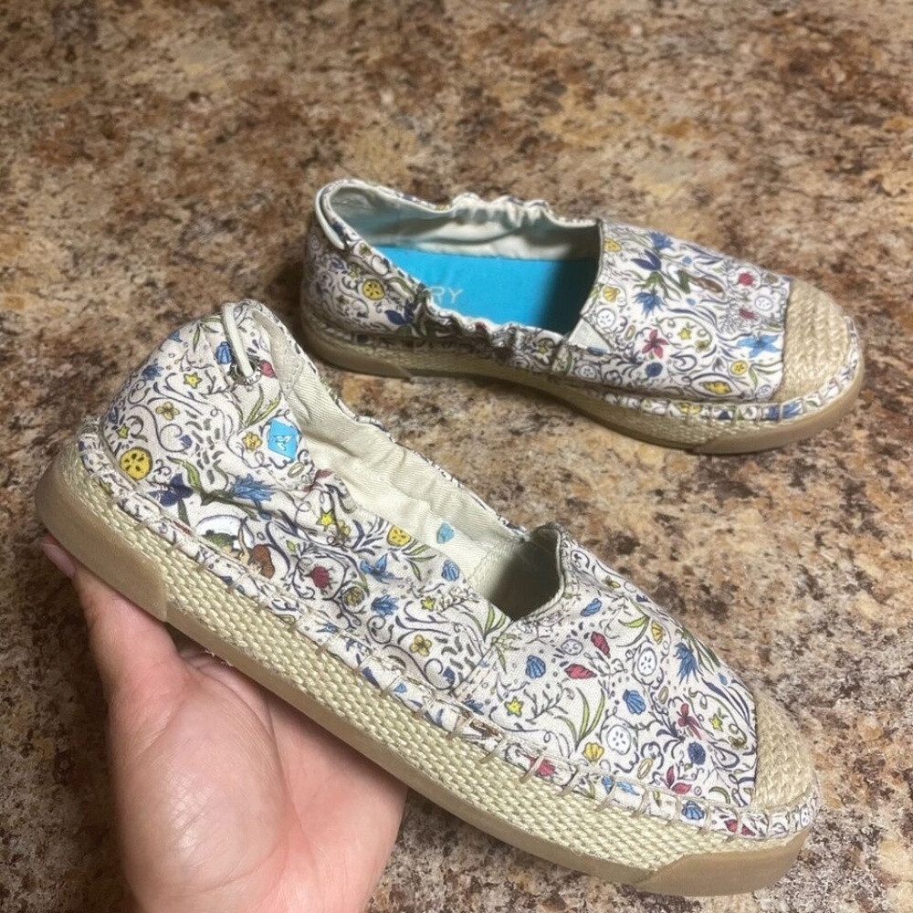 Sperry Mermaid Laurel Reef Espadrille Slip On Shoes Women Size 5.5